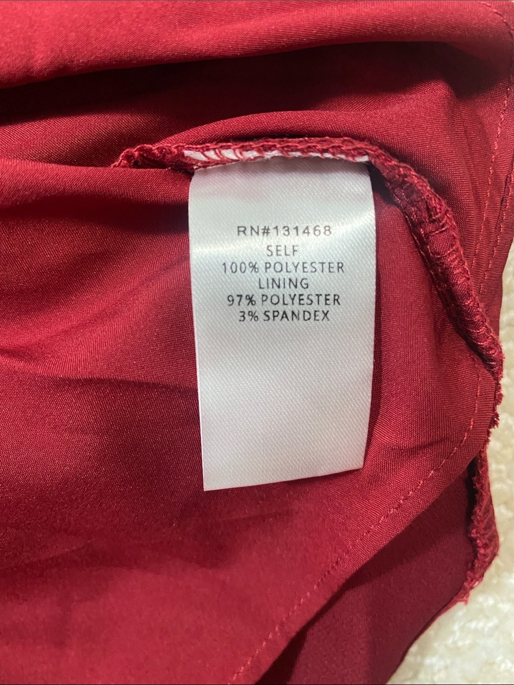 Vici Burgundy Satin Twist-Waist Midi Dress Size Xs - Picture 10 of 16